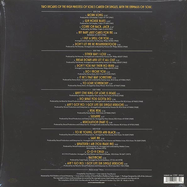Nina Simone - Let It All Out: Selected Singles 1961-1978 (2xLP)