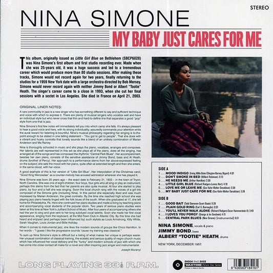 Nina Simone - My Baby Just Cares For Me (ltd. ed.) (picture disc)