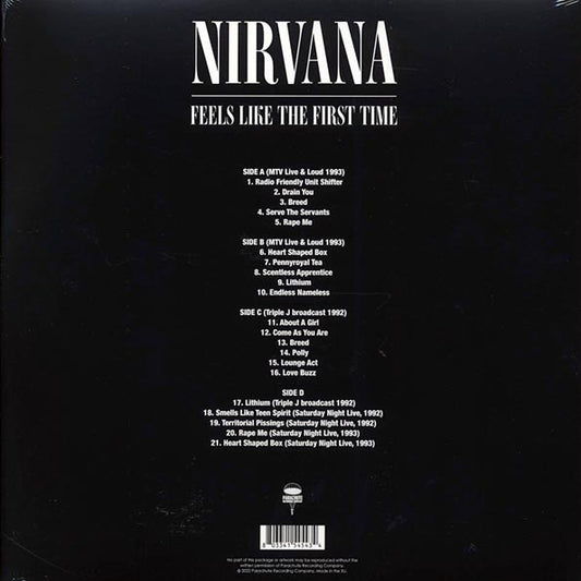 Nirvana - Feels Like The First Time (ltd. ed.) (2xLP) (clear vinyl)