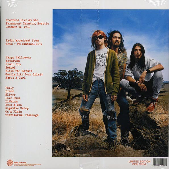 Nirvana - Happy Halloween: Live At The Paramount Theatre, Seattle, October 31, 1991 (pink vinyl)