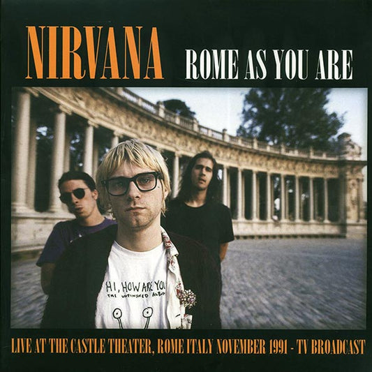 Nirvana - Rome As You Are: Live At The Castle Theatre, Rome, Italy, November 1991 TV Broadcast (ltd. 500 copies made) (pink vinyl)