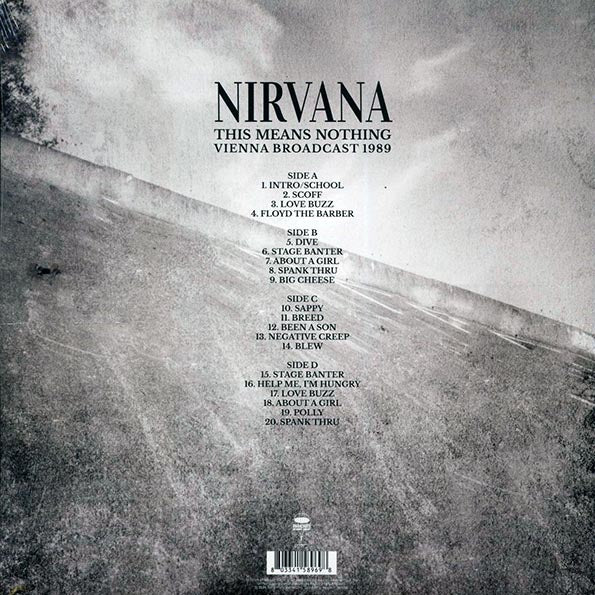 Nirvana - This Means Nothing: Vienna Broadcast 1989 (2xLP)