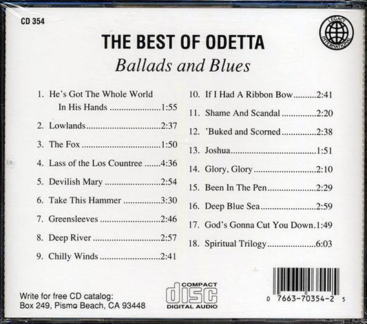 Odetta - The Best Of Odetta: Ballads And Blues
