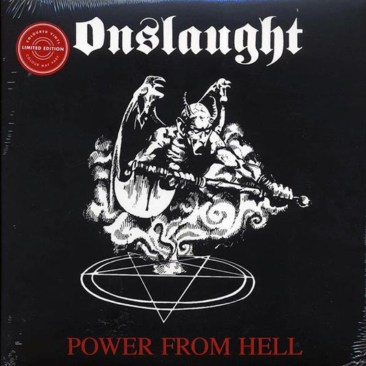 Onslaught - Power From Hell (ltd. ed.) (white/red splatter vinyl)