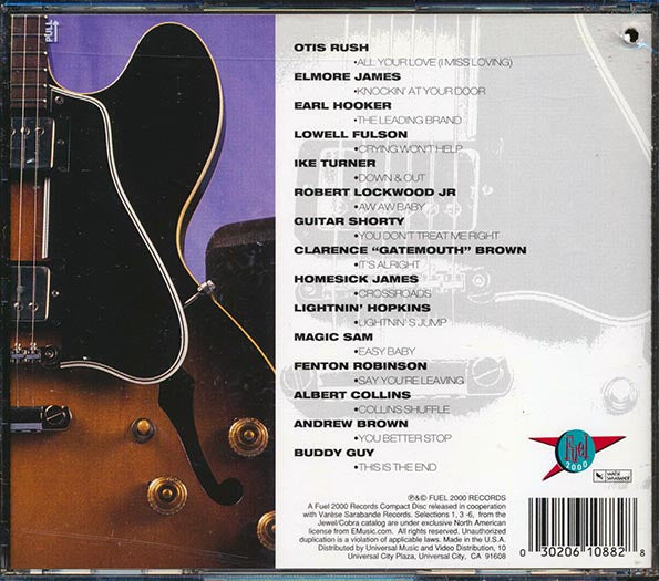Otis Rush, Lowell Fulson, Lightnin' Hopkins, Etc. - The Incredible Electric Blues Guitar Album (incl. large booklet) (marked/ltd stock)