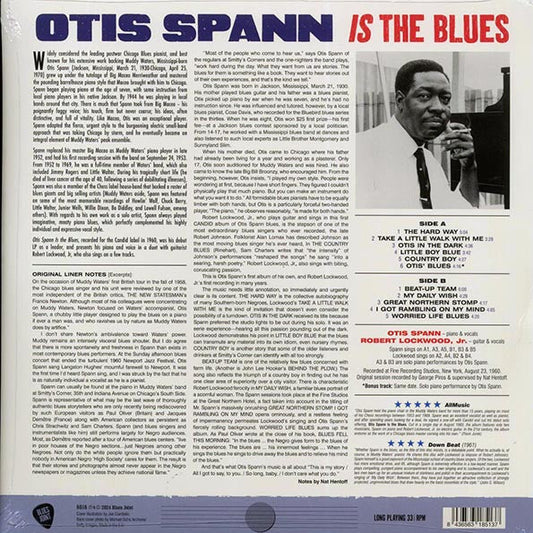 Otis Spann - Otis Spann Is The Blues (+bonus track) (180g)