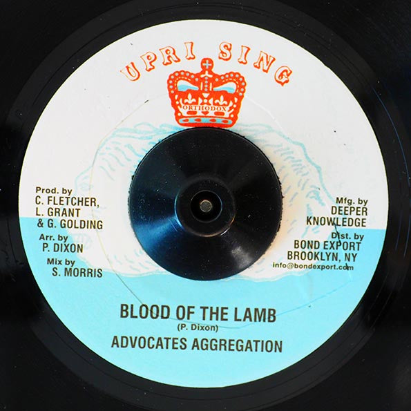 Pablove Black - Cuts And Bruises  /  Advocates Aggregation - Blood Of The Lamb