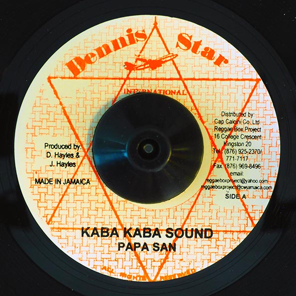 Papa San - Kaba Kaba Sound  /  Sheriff - Shandy Bottle Fi Sound Bwoy (rhythm: "On The Right Track")