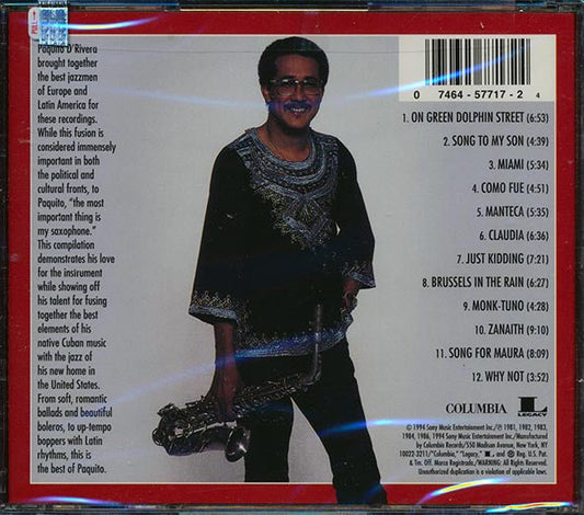 Paquito D'Rivera - A Taste Of Paquito D'Rivera