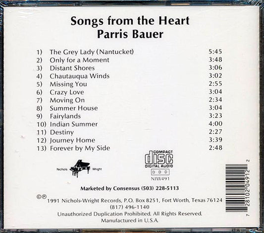 Parris Bauer - Songs From The Heart