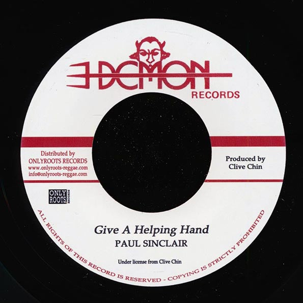 Paul Sinclair - Give A Helping Hand  /  Version (France press)