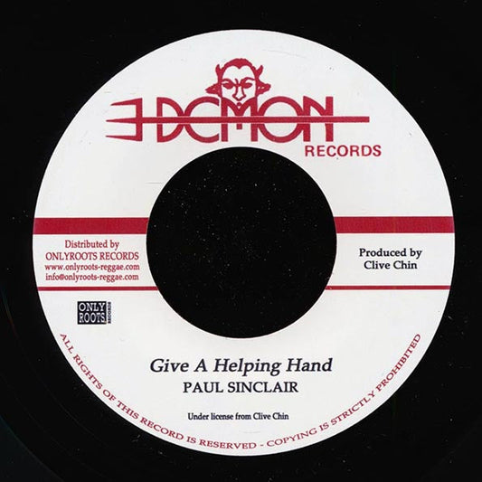 Paul Sinclair - Give A Helping Hand  /  Version (France press)