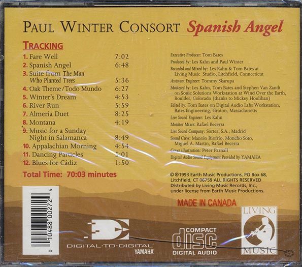 Paul Winter Consort - Spanish Angel