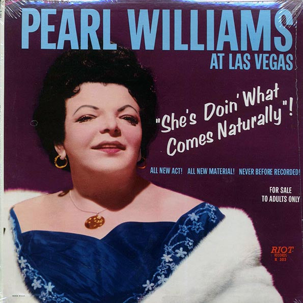 Pearl Williams - At Las Vegas (1963 ORIGINAL PRESS) (orig. press)