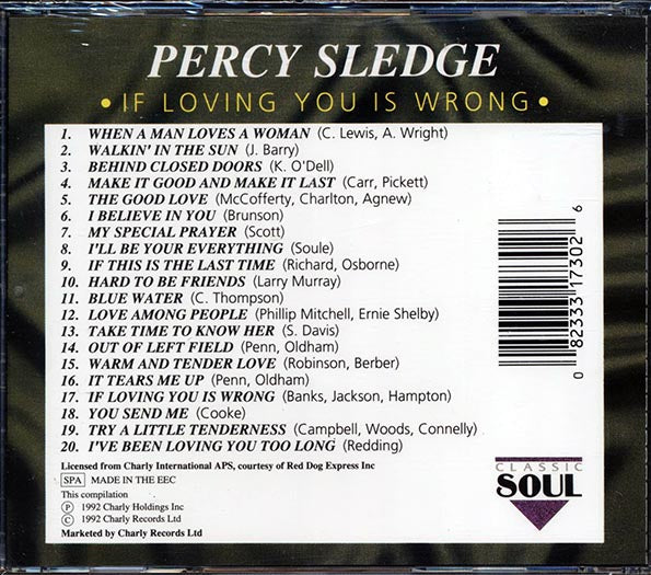 Percy Sledge - If Loving You Is Wrong