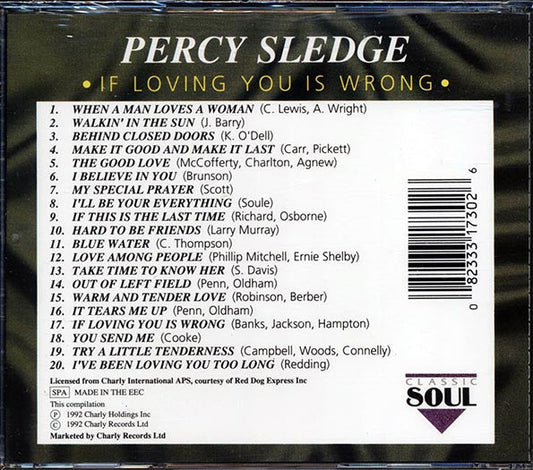 Percy Sledge - If Loving You Is Wrong
