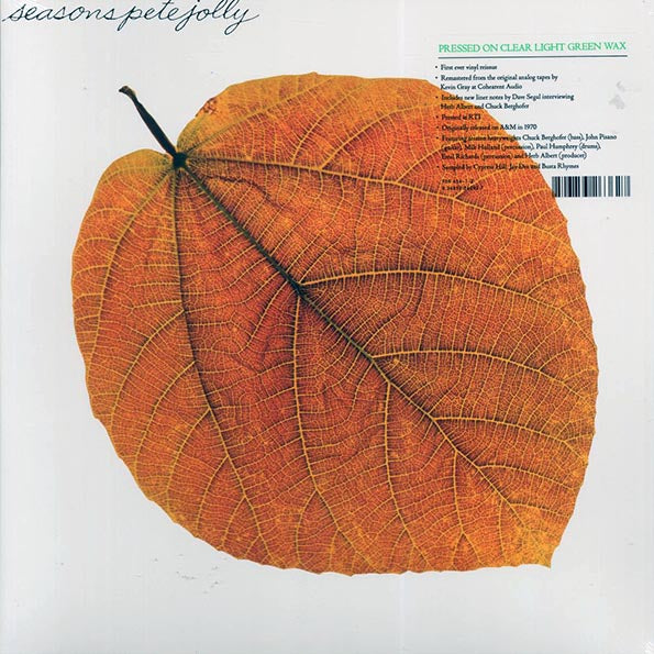 Pete Jolly - Seasons (green vinyl) (RTI press)