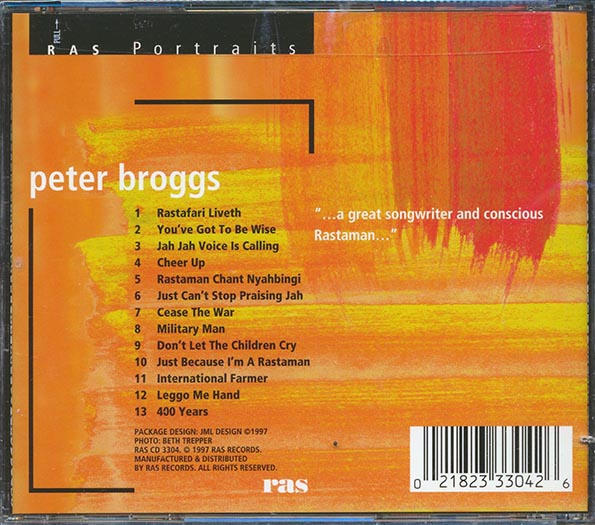 Peter Broggs - Ras Portraits (marked/ltd stock)