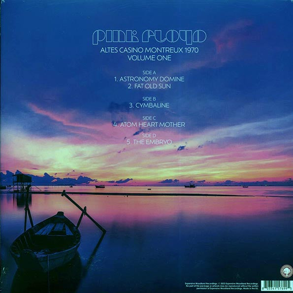 Pink Floyd - Altes Casino Montreux 1970 Volume 1 (ltd. ed.) (2xLP) (clear vinyl)