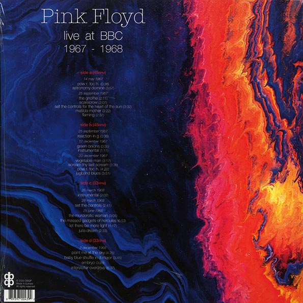 Pink Floyd - BBC 1967-1968 (2xLP)