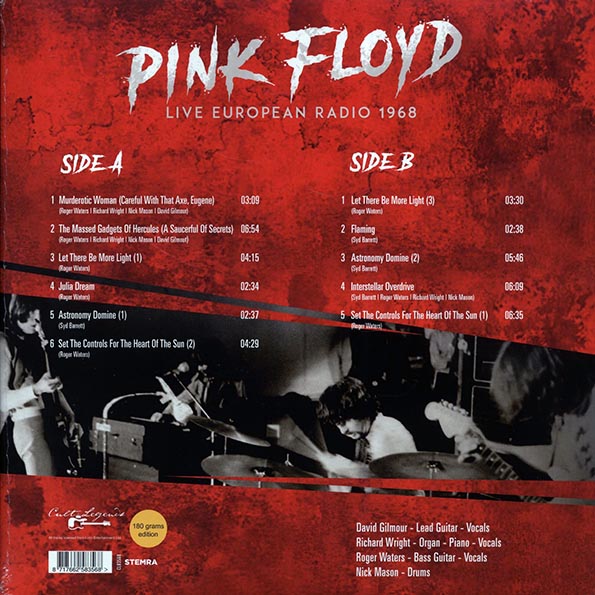 Pink Floyd - Live European Radio 1968