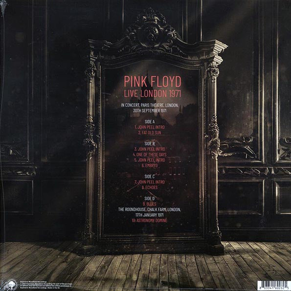Pink Floyd - Live London 1971 (2xLP) (colored vinyl)