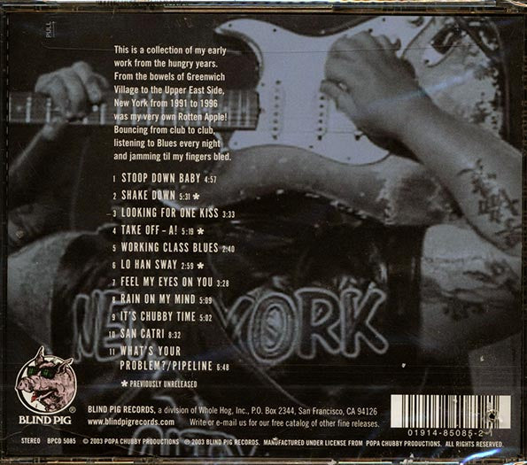 Popa Chubby - The Hungry Years (marked/ltd stock)