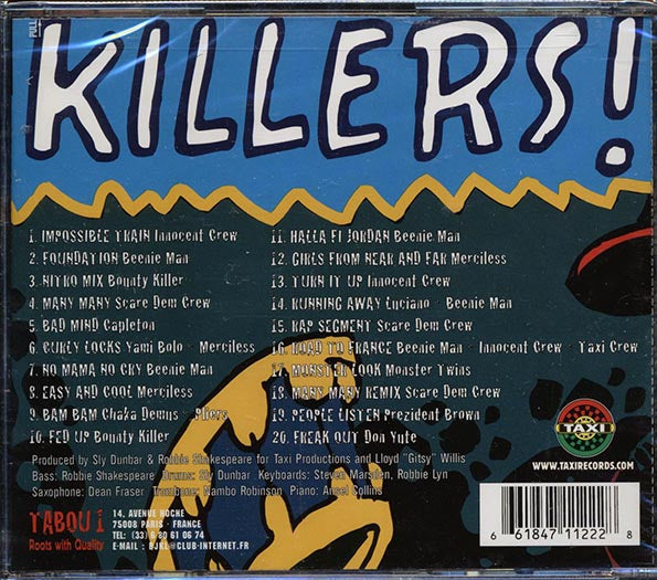 Prezident Brown, Yami Bolo, Capleton, Luciano, Etc. - Sly & Robbie Dance Hall Killers (20 tracks)