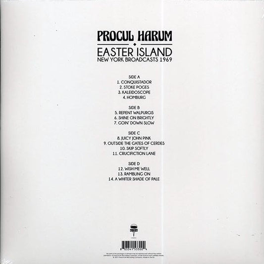 Procol Harum - Easter Island: New York Broadcasts 1969 (2xLP)