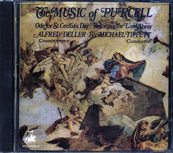 Purcell, Alfred Deller, Sir Michael Tippett - The Music Of Purcell