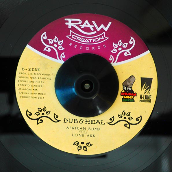 Purple D'Lyte - Chant & Heal  /  Afrikan Bump, Lone Ark Riddim Force - Dub & Heal