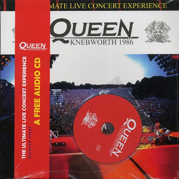 Queen - Knebworth 1986 (numbered ltd.ed.) (colored vinyl) (incl. CD)