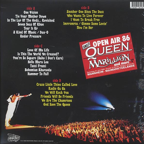 Queen - Reigns The World! Live In Mannheim 1986 (2xLP) (colored vinyl)