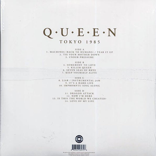 Queen - Tokyo 1985 Volume 1: The Classic Japanese Broadcast (ltd. ed.) (2xLP) (red vinyl)