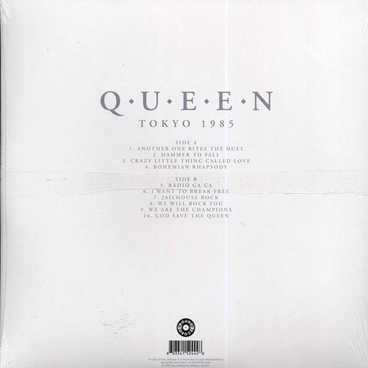 Queen - Tokyo 1985 Volume 2: The Classic Japanese Broadcast (ltd. ed.) (clear vinyl)