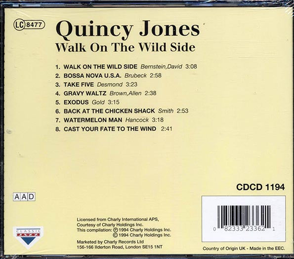 Quincy Jones - Walk On The Wild Side
