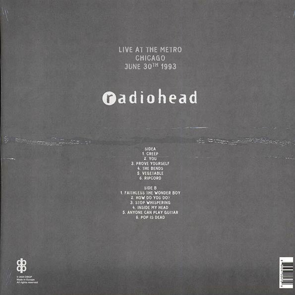 Radiohead - Live In Chicago, June 1993