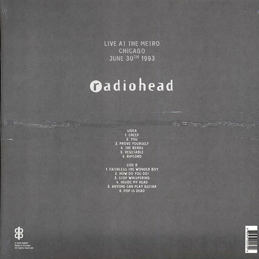 Radiohead - Live In Chicago, June 1993