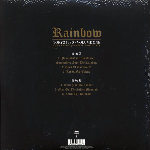 Rainbow - Tokyo 1980 Volume 1 (ltd. ed.) (red vinyl)