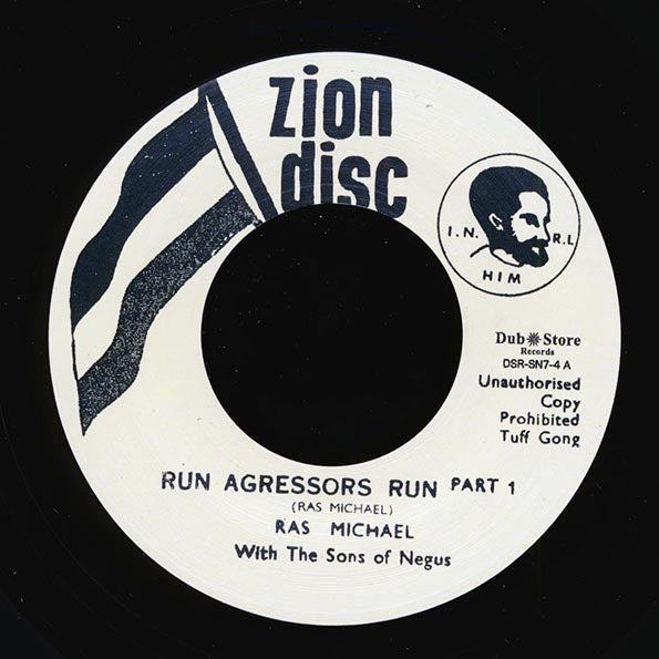 Ras Michael & The Sons Of Negus - Run Agressors Run Part 1  /  Ras Michael & The Sons Of Negus - Ethiopian National Anthem (Japan)