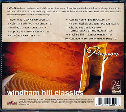 Ravi Shankar, George Winston, Ray Lynch, John Tesh, Etc. - Passages: Windham Hill Classics