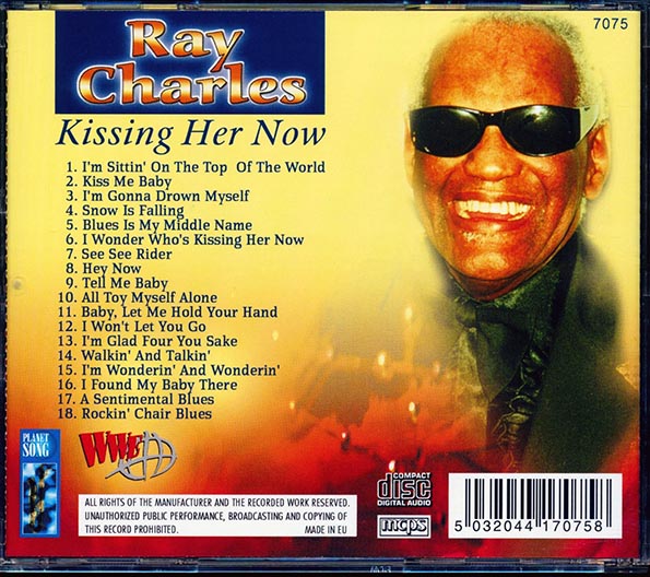 Ray Charles - Kissing Her Now