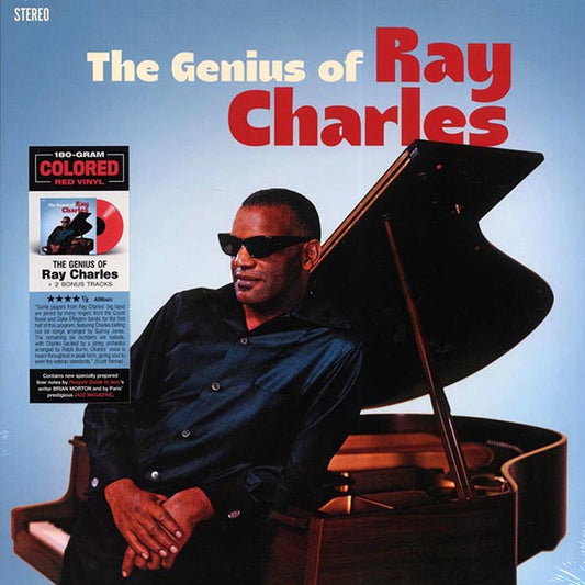 Ray Charles - The Genius Of Ray Charles (+2 bonus tracks) (ltd. ed.) (180g) (red vinyl)