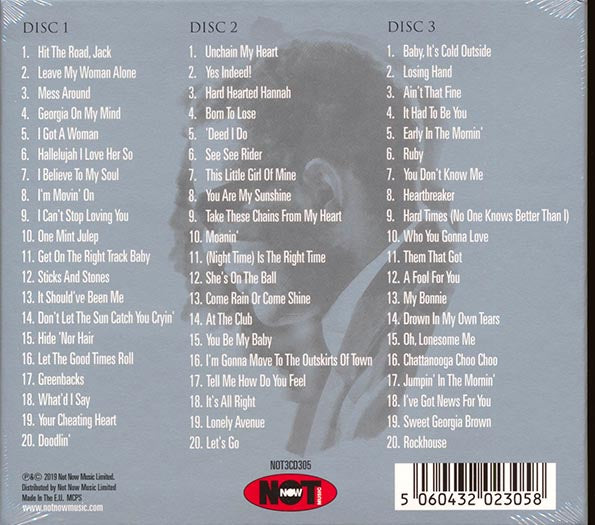 Ray Charles - The Platinum Collection (60 tracks) (3xCD) (deluxe 3-fold digipak)