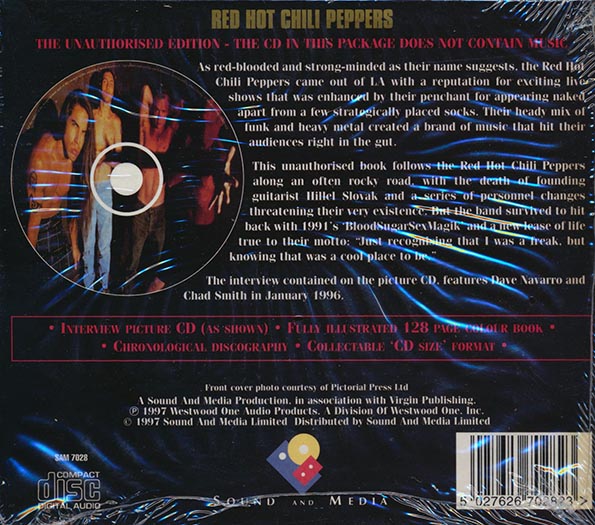 Red Hot Chili Peppers - Fully Illustrated Book And Interview Disc (incl. book)