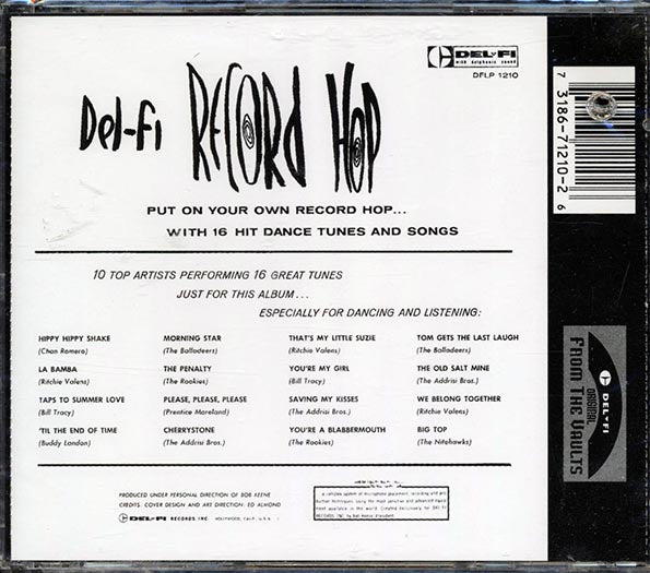 Ritchie Valens, The Rookies, Bill Tracy, Etc. - Del-Fi Record Hop (marked/ltd stock)