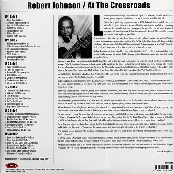 Robert Johnson - At The Crossroads (42 tracks) (3xLP) (colored vinyl)