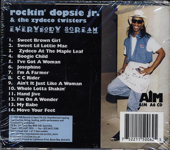 Rockin' Dopsie Jr. & The Zydeco Twisters - Everybody Scream
