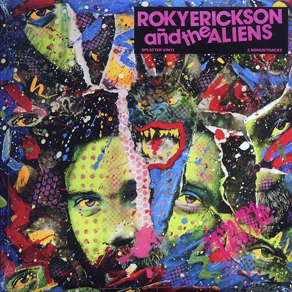 Roky Erickson And The Aliens - Roky Erickson And The Aliens (+2 bonus tracks) (splatter vinyl)