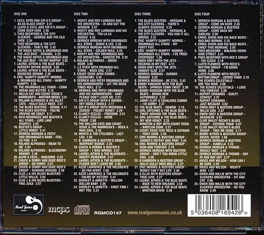 Roland Alphonso, Drumbago All Stars, Theo Beckford, Derrick Morgan, Etc. - Blue Beat Volume 2: The Singles BB49-BB96 (96 tracks) (4xCD)